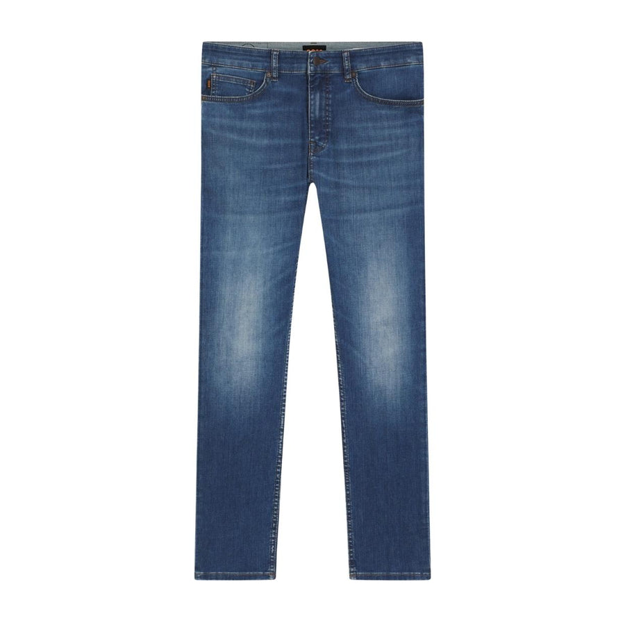 BOSS Delaware Soft Motion Slim Fit Blue Denim Jeans