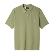 Paul Smith Organic Cotton Zebra Green Polo Shirt