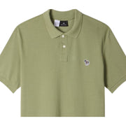 Paul Smith Organic Cotton Zebra Green Polo Shirt