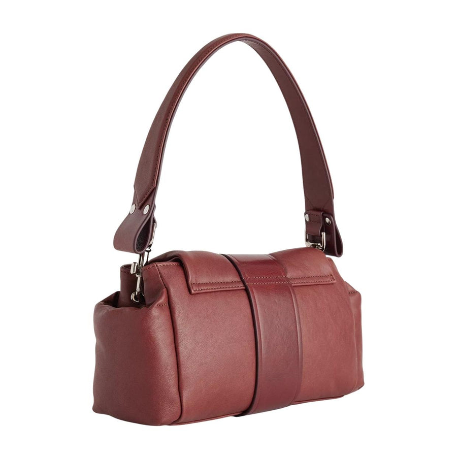 Vivienne Westwood Hazel Treasure Chestnut Leather Handbag