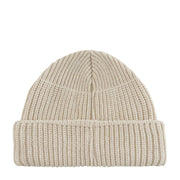 Vivienne Westwood Orb Chunky Knit Wool Sporty White Beanie