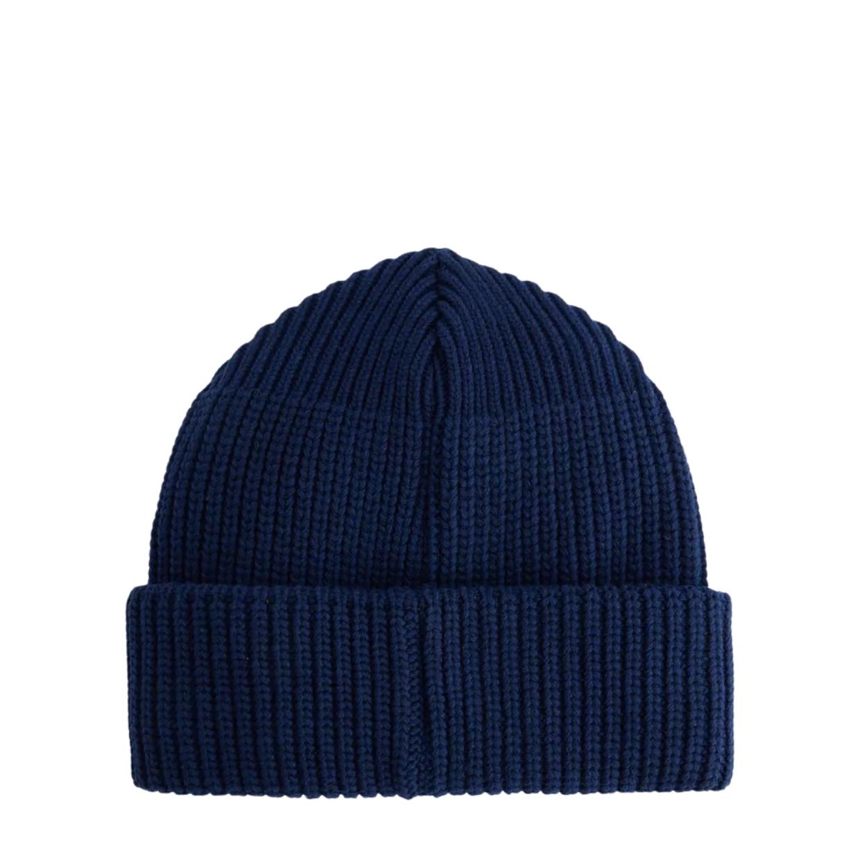 Vivienne Westwood Orb Chunky Knit Wool Sporty Navy Beanie