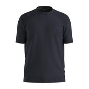 BOSS Regular Fit Navy Momentum Lite Knit T-Shirt