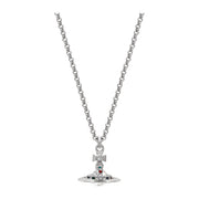 Vivienne Westwood Platinum New Petite Orb Pendent