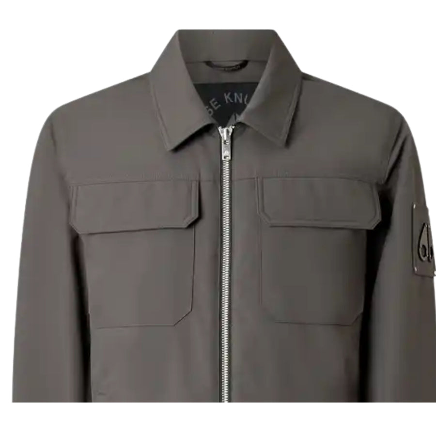 Moose Knuckles Cement Jacques Shirt Jacket