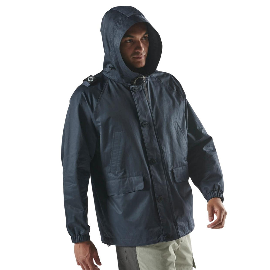MA.STRUM Logo Badge Ink Navy Spotter Parka Jacket