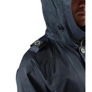 MA.STRUM Logo Badge Ink Navy Spotter Parka Jacket