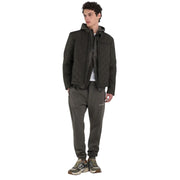 Replay Quilted Dark Olive Jacket