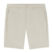BOSS Slim Fit Stretch Fabric Commuter Light Beige Shorts