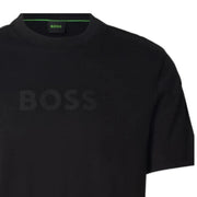 BOSS TS Logo Jersey Black T-Shirt