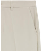 BOSS Slim Fit Stretch Fabric Commuter Light Beige Shorts