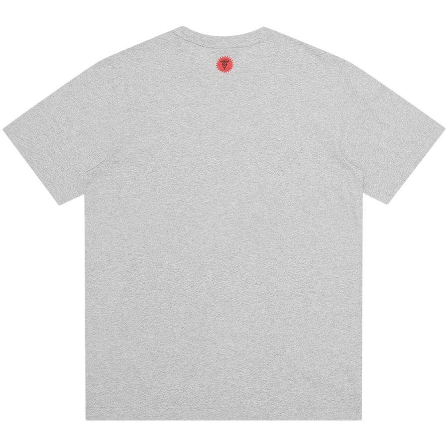 ICECREAM Printed Bulldog Heather Grey T-Shirt