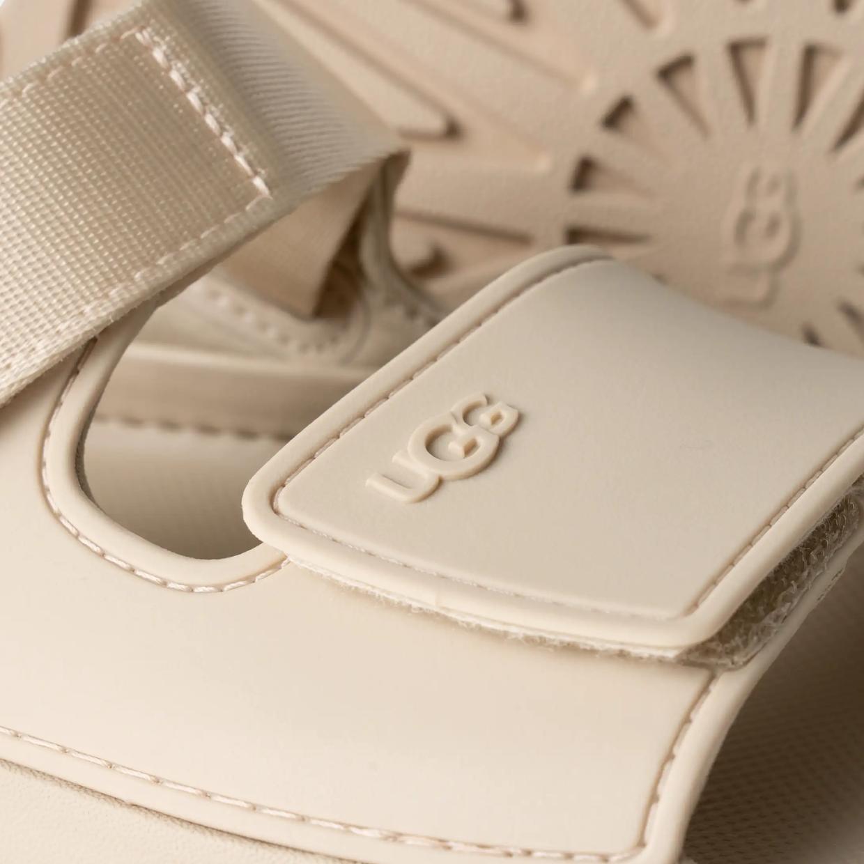 UGG Sea Salt GoldenGlow Sandal – Retro Designer Wear