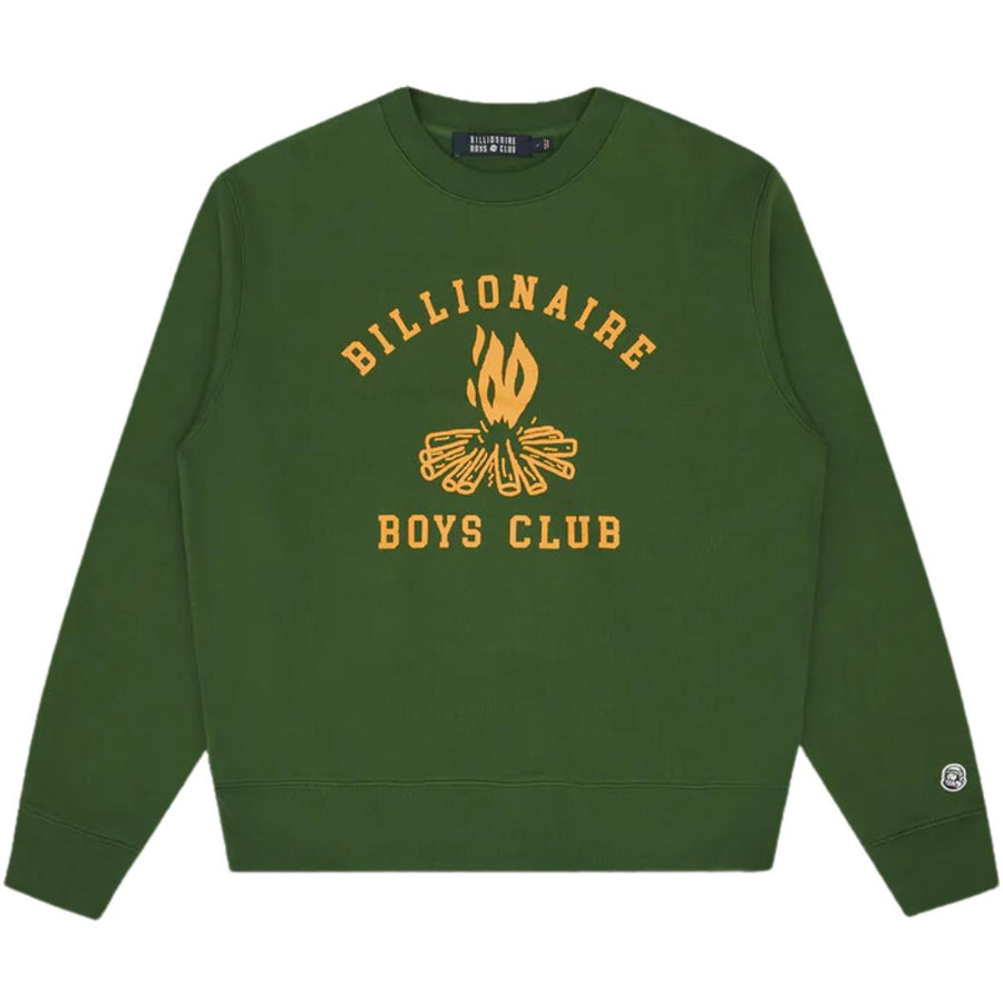 Billionaire Boys Club Campfire Green Sweatshirt