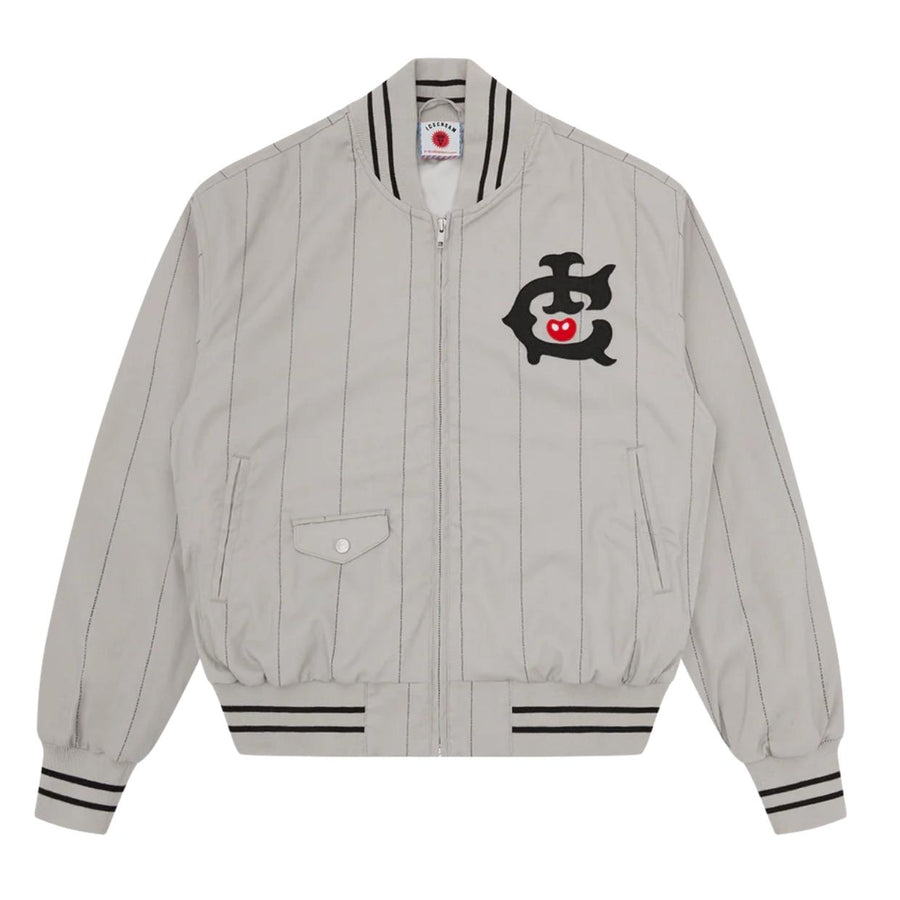 ICECREAM Convenience Store Lightweight Grey Bomber Jacket