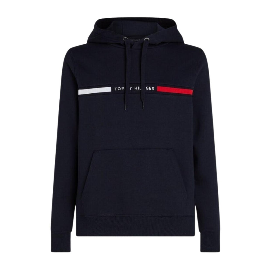 Tommy Hilfiger Logo Insert Desert Sky Navy Hoodie