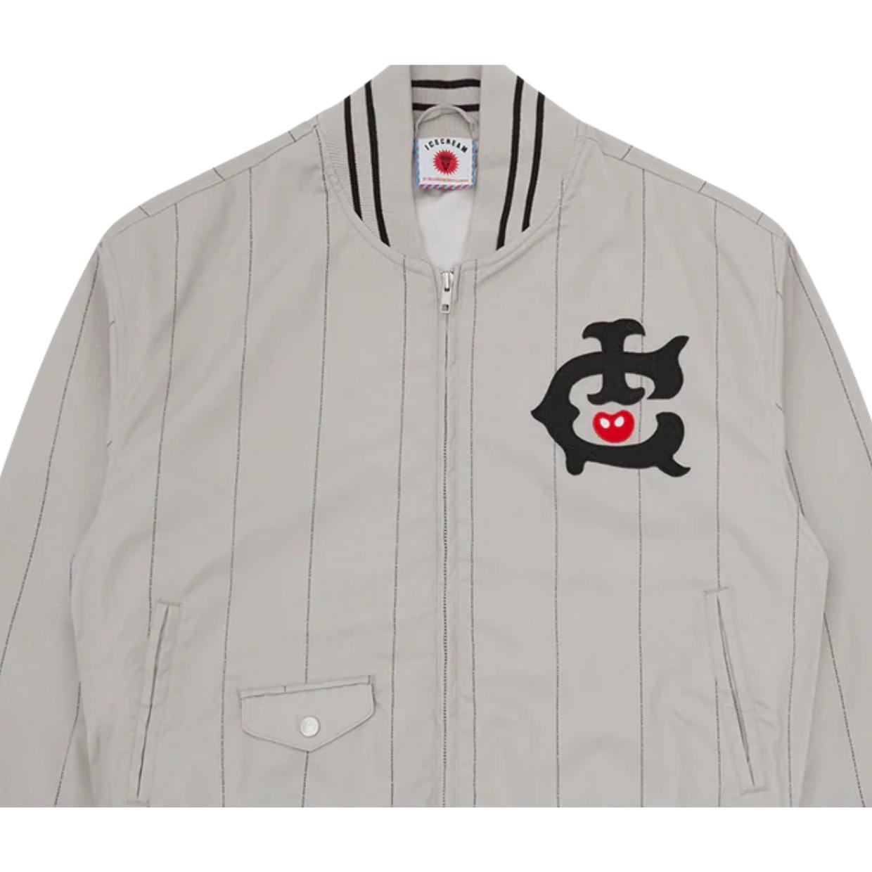 ICECREAM Convenience Store Lightweight Grey Bomber Jacket