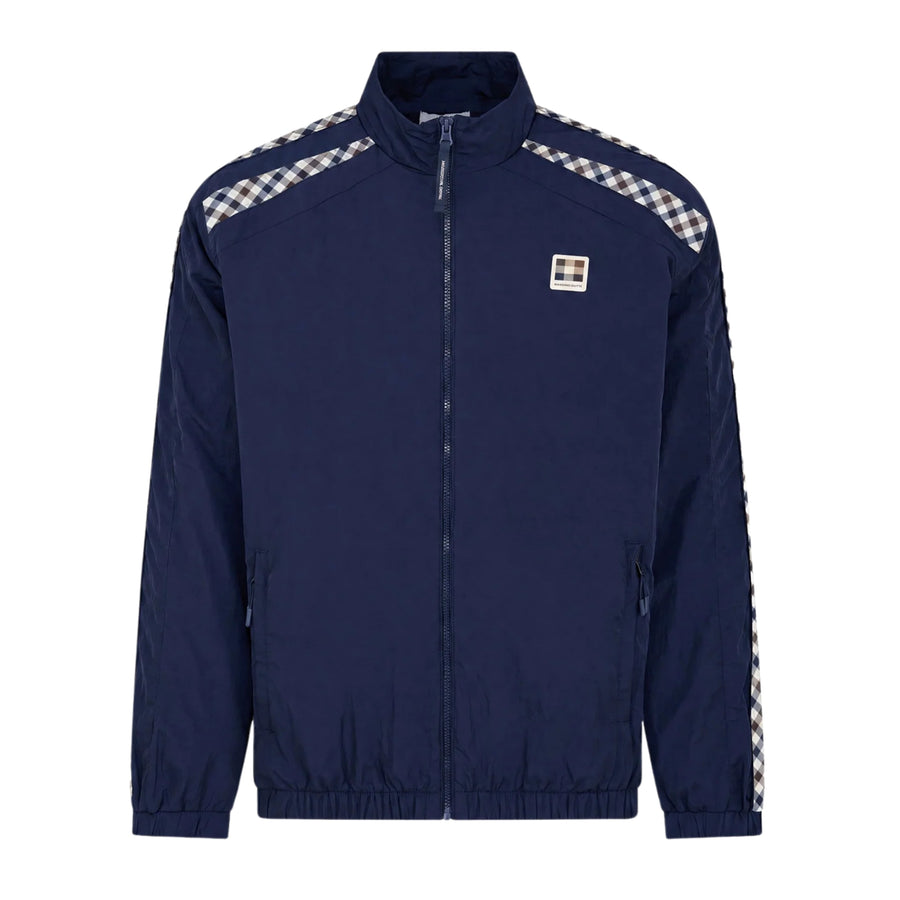 Aquascutum Active Navy Lamina Tracktop