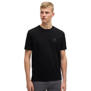 BOSS Logo Patch Tales Black T-Shirt