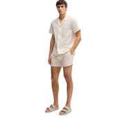 BOSS Light Beige Double Strap Surfley Sandals