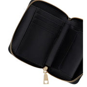Love Moschino Logo Plaque Black Wallet