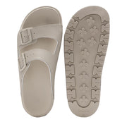 BOSS Light Beige Double Strap Surfley Sandals