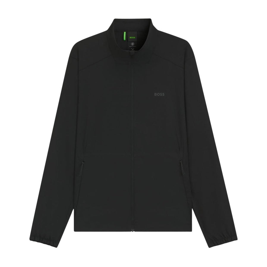 BOSS CruiseLite Lightweight Black Zip-Up Jacket
