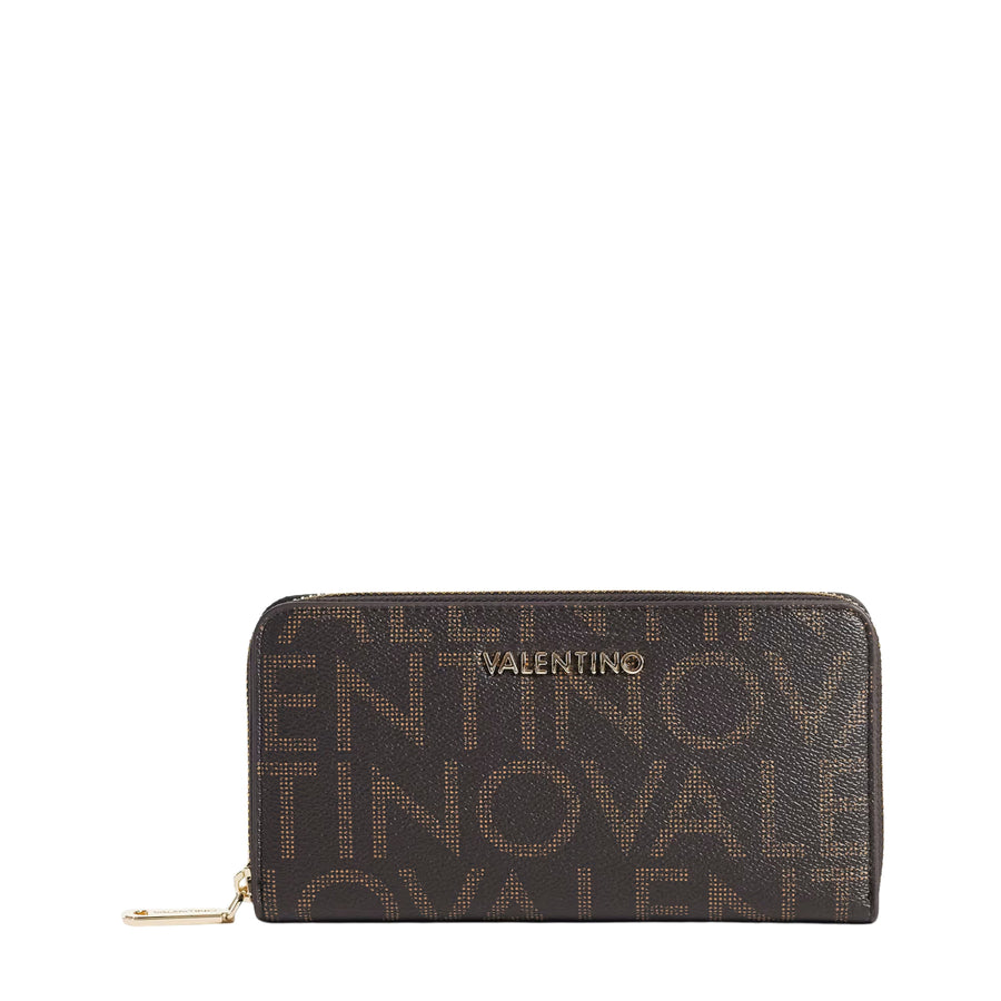 Valentino Bags Regina Re Moro/Naturale Zip Around Wallet