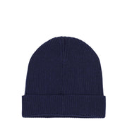 Aquascutum Active Rubber Patch Navy Beanie