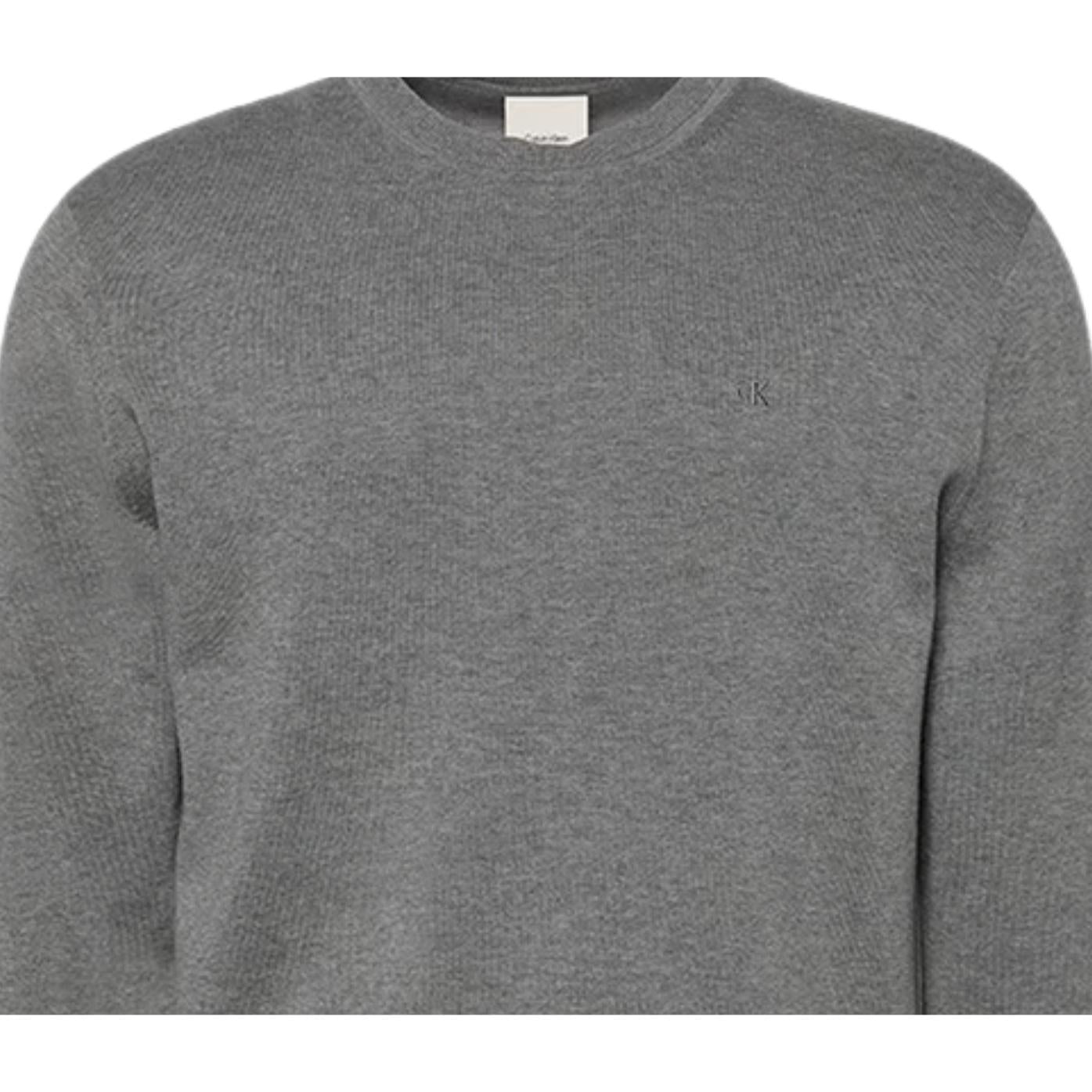 Calvin Klein Supima Cotton Grey Heather Sweatshirt