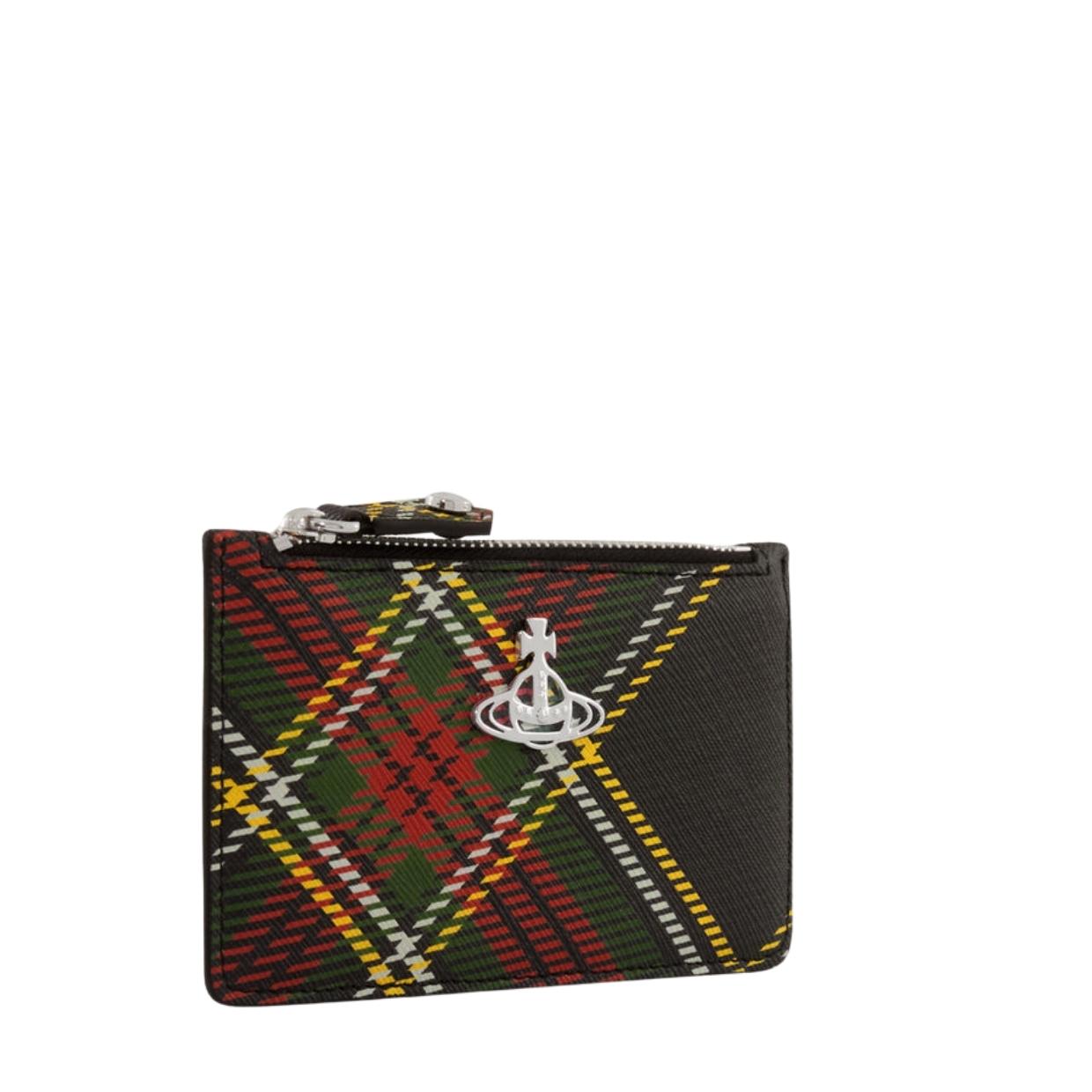 Vivienne Westwood Chelsea Tartan Slim Long Card Holder