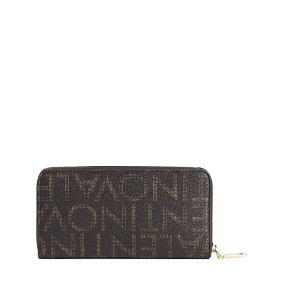 Valentino Bags Regina Re Moro/Naturale Zip Around Wallet