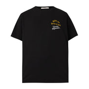 Replay Regular Fit Logo Lettering Black T-Shirt