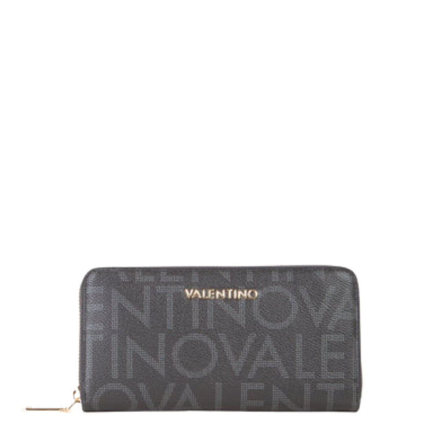 Valentino Bags Regina Re Black Zip Around Wallet