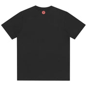 ICECREAM Woodland Camo Running Dog Black T-Shirt