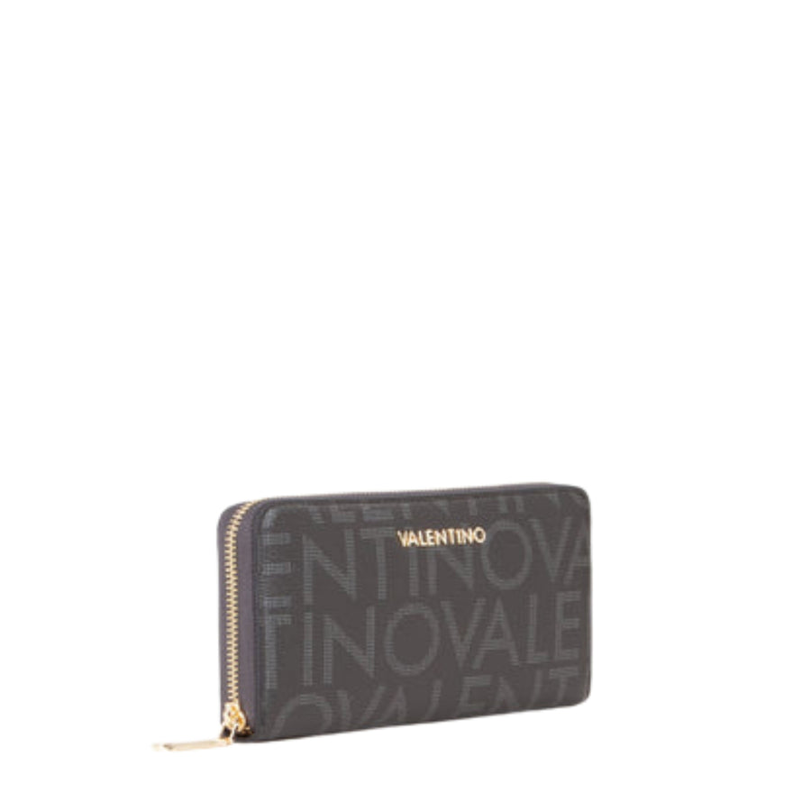 Valentino Bags Regina Re Black Zip Around Wallet