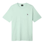 Paul Smith Organic Cotton Zebra Logo Mint Green T-Shirt