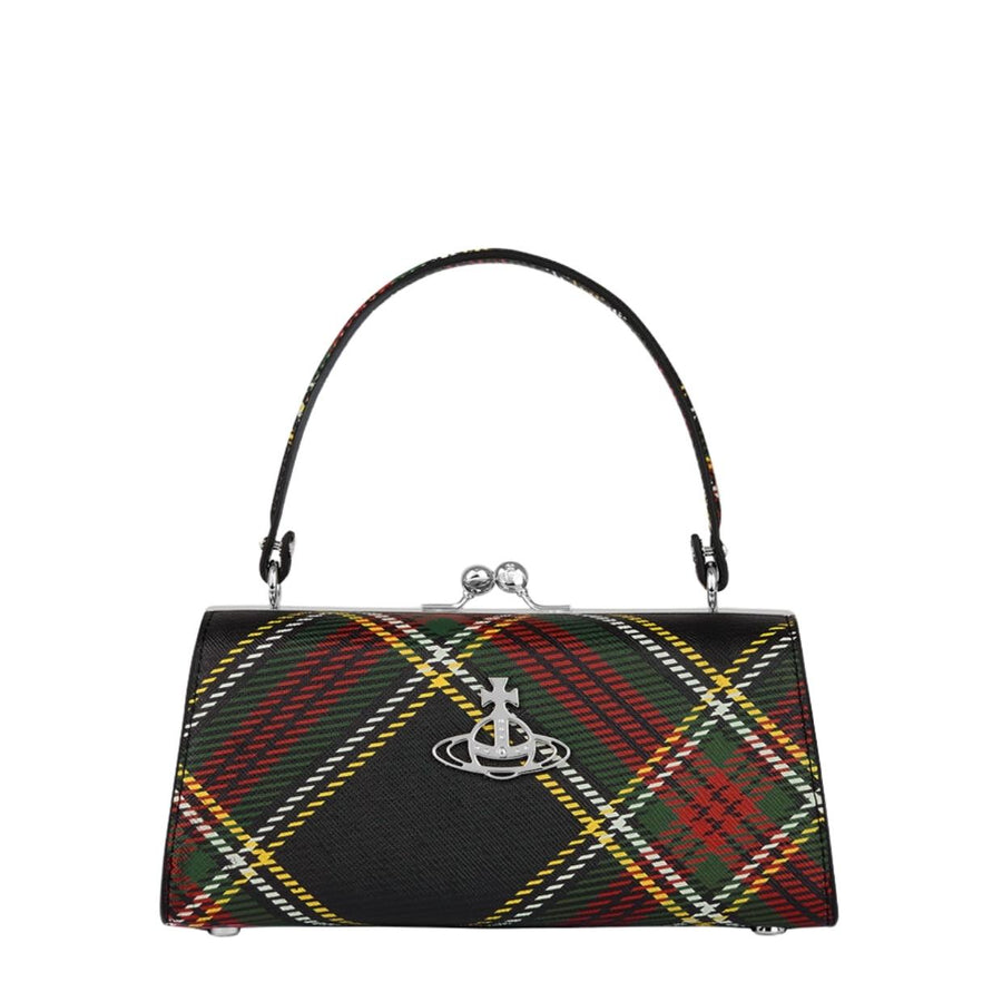 Vivienne Westwood Chelsea Tartan Doll XL Frame Purse