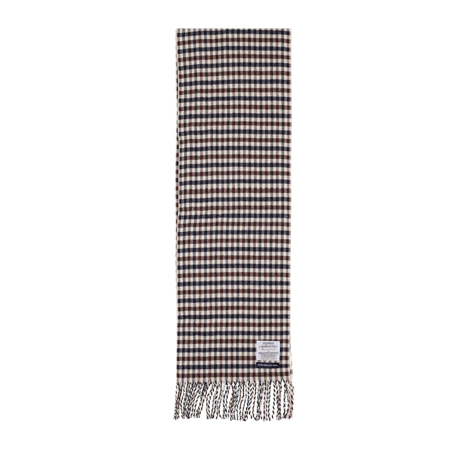 Aquascutum Active Water-Repellent Merino Wool Iconic Club Check Scarf