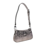 Vivienne Westwood Python Effect Embossed Iron Tasha Shoulder Phone Bag