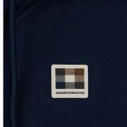 Aquascutum Active Badge Logo Full Zip Hoodie