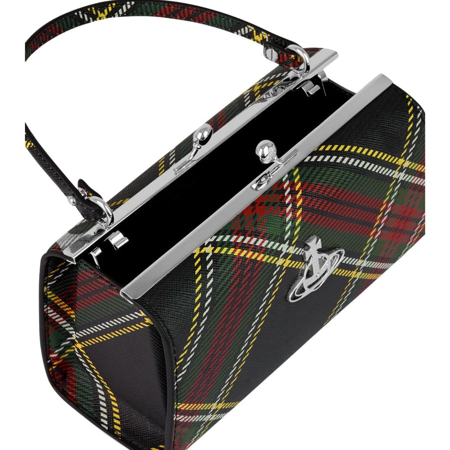 Vivienne Westwood Chelsea Tartan Doll XL Frame Purse