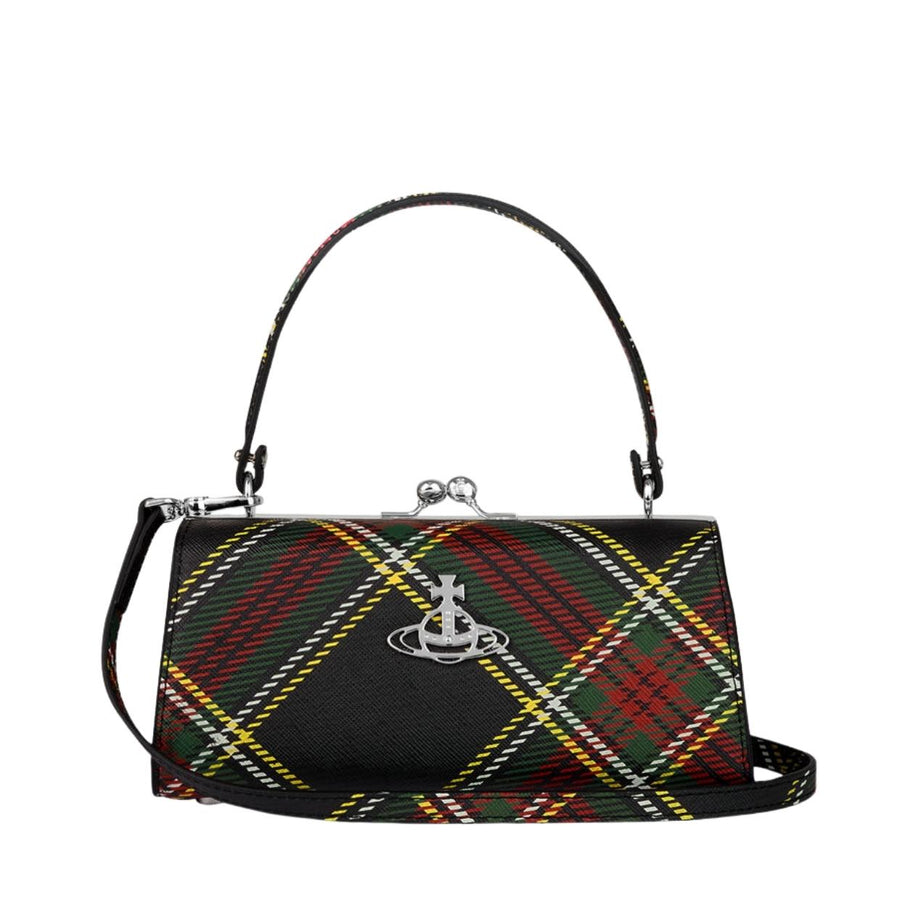 Vivienne Westwood Chelsea Tartan Doll XL Frame Purse