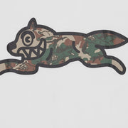 ICECREAM Woodland Camo Running Dog White T-Shirt