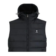 Sandbanks Frontier Hooded Black Puffer Gilet