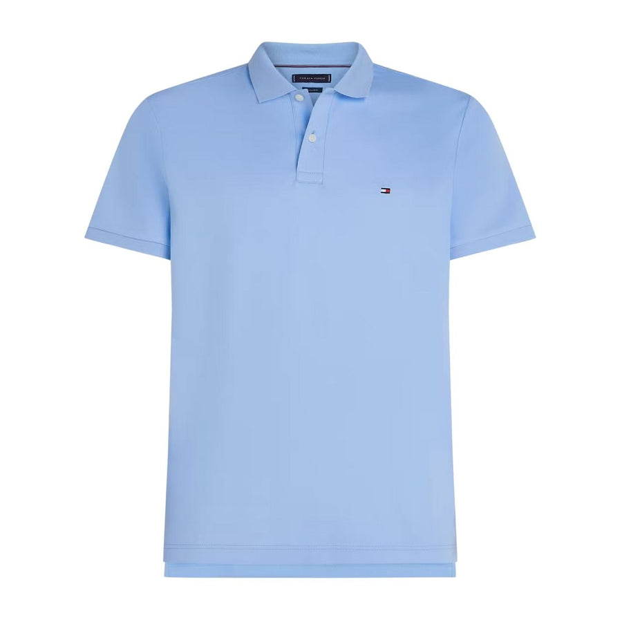 Tommy Hilfiger Liquid Cotton Vessel Blue Polo Shirt