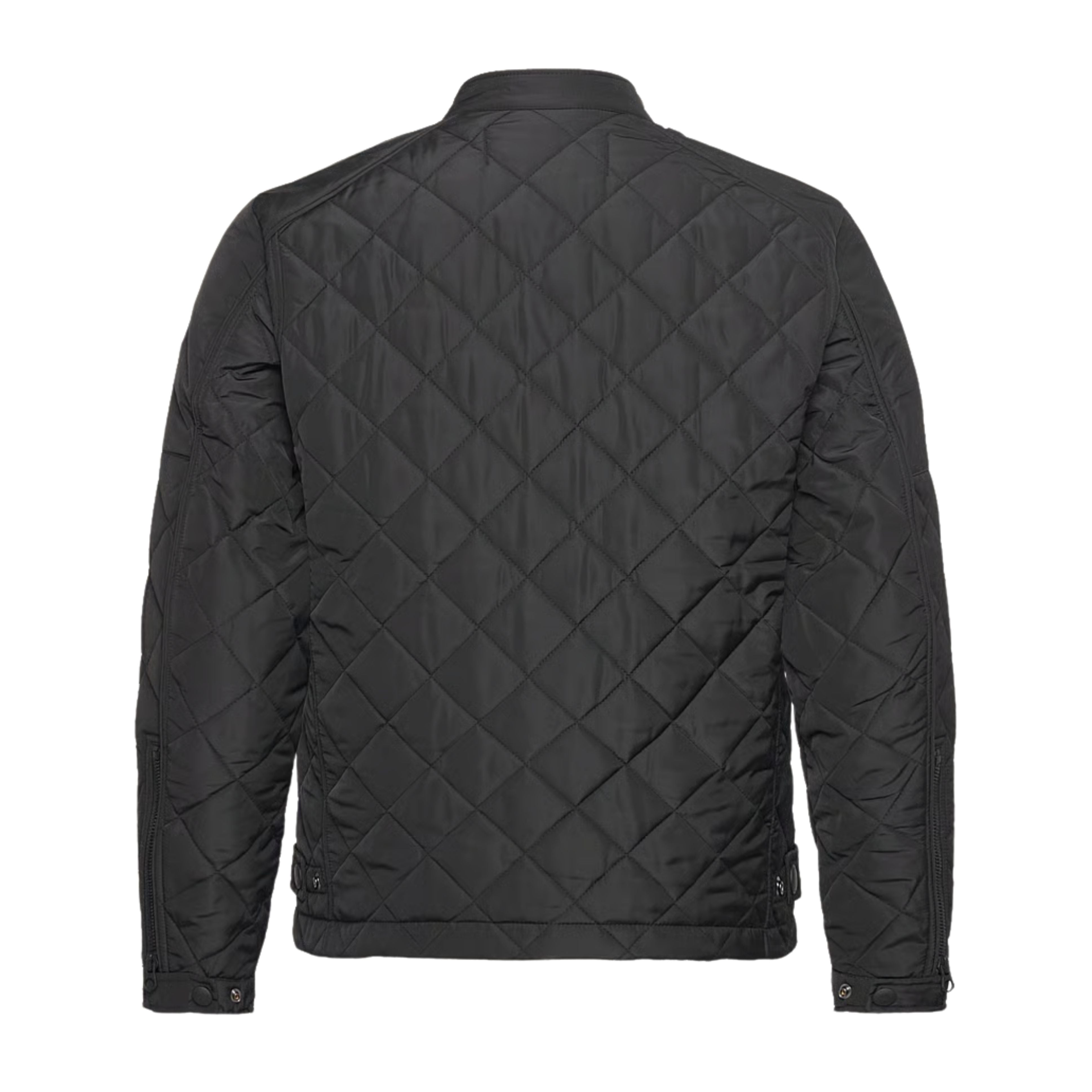 Replay Lightweight Quilted Black Jacket