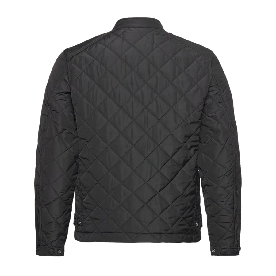 Replay Lightweight Quilted Black Jacket