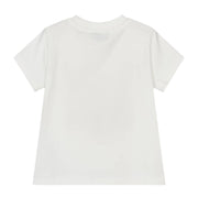 Moschino Kids Teddy Bear Logo Ivory T-Shirt