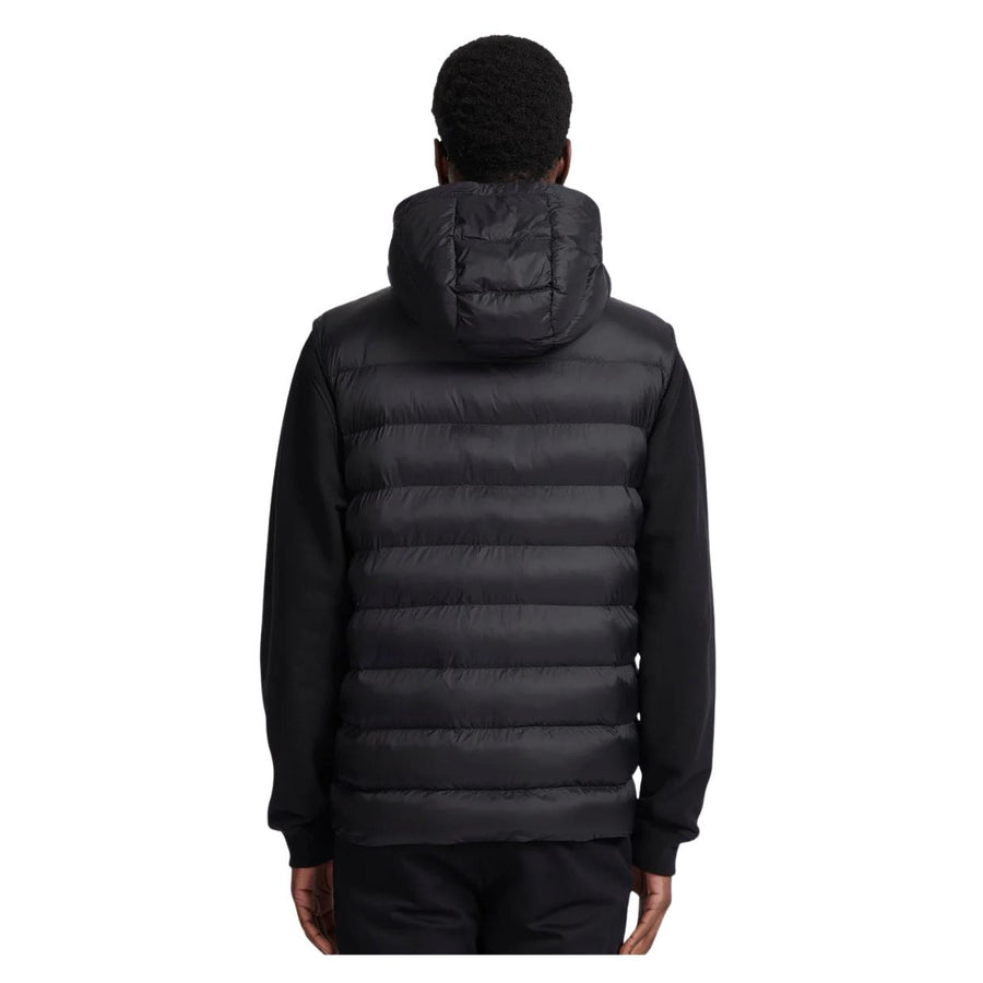 Sandbanks Frontier Hooded Black Puffer Gilet